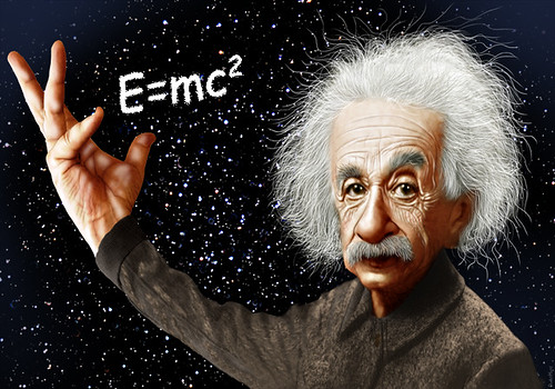 Albert Einstein - Caricature