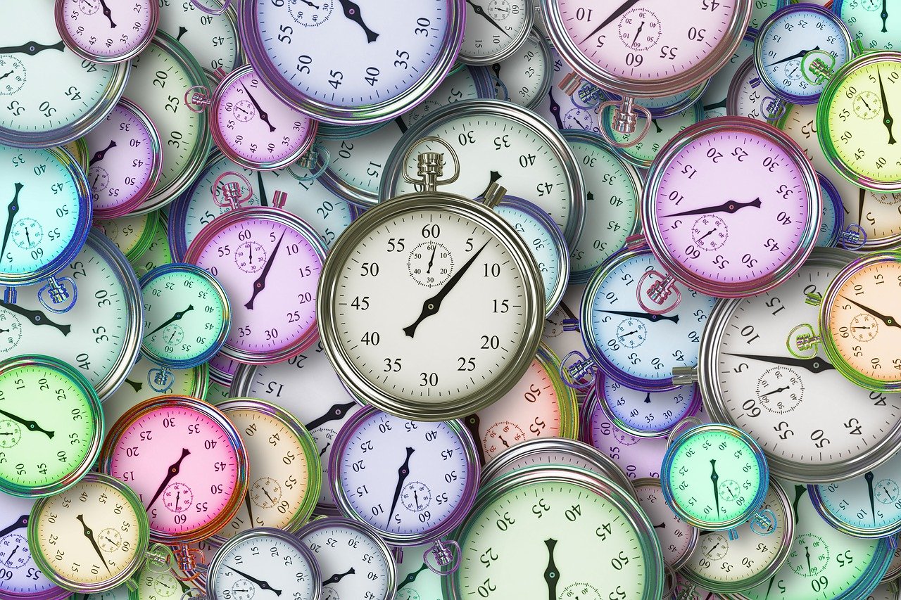 Photo by geralt clock, time management, time