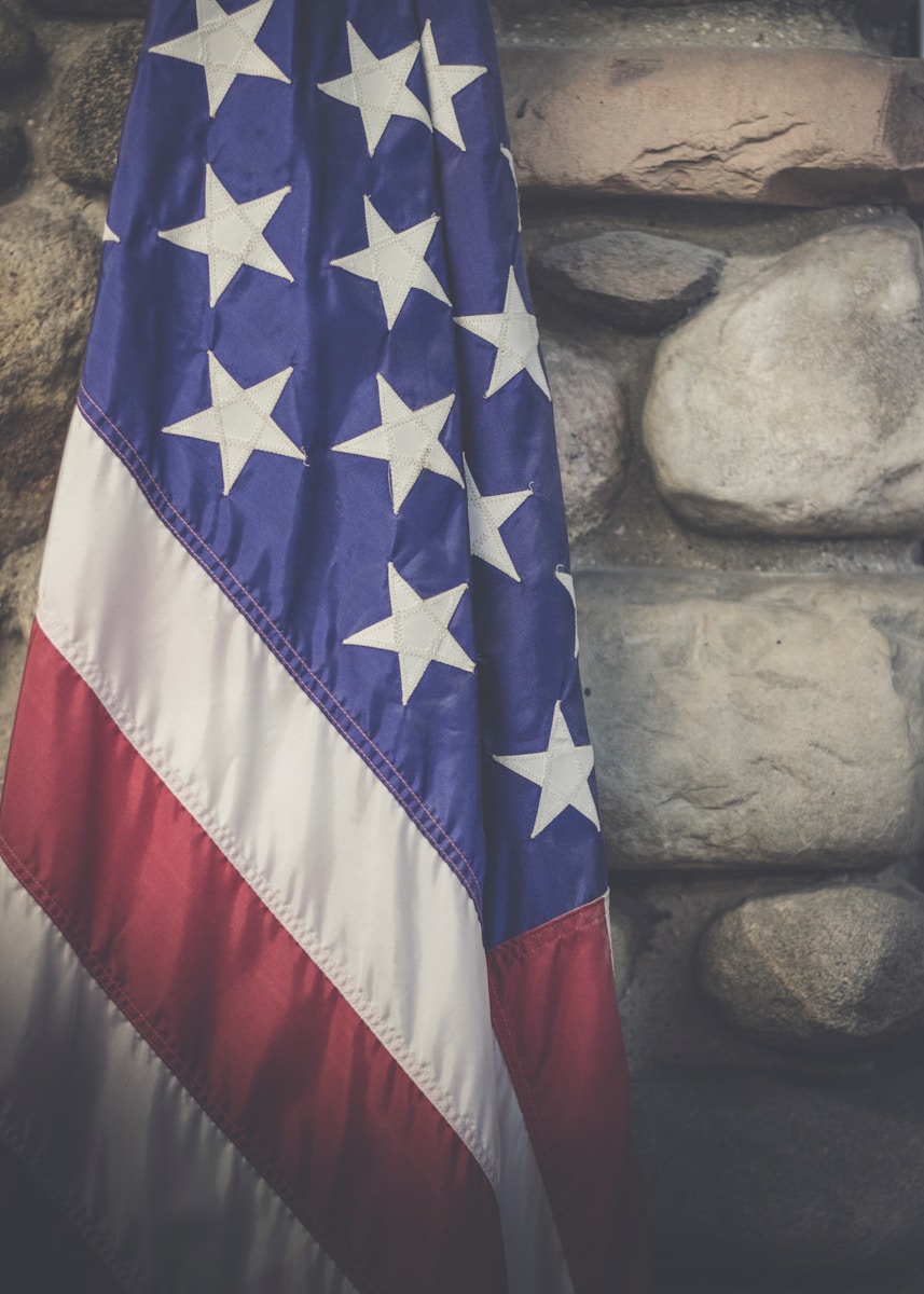 Photo by David Beale flag of USA